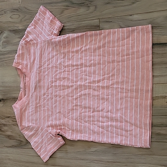 Jumping Beans, size 5, kids striped Faded red shirt. - Picture 1 of 1